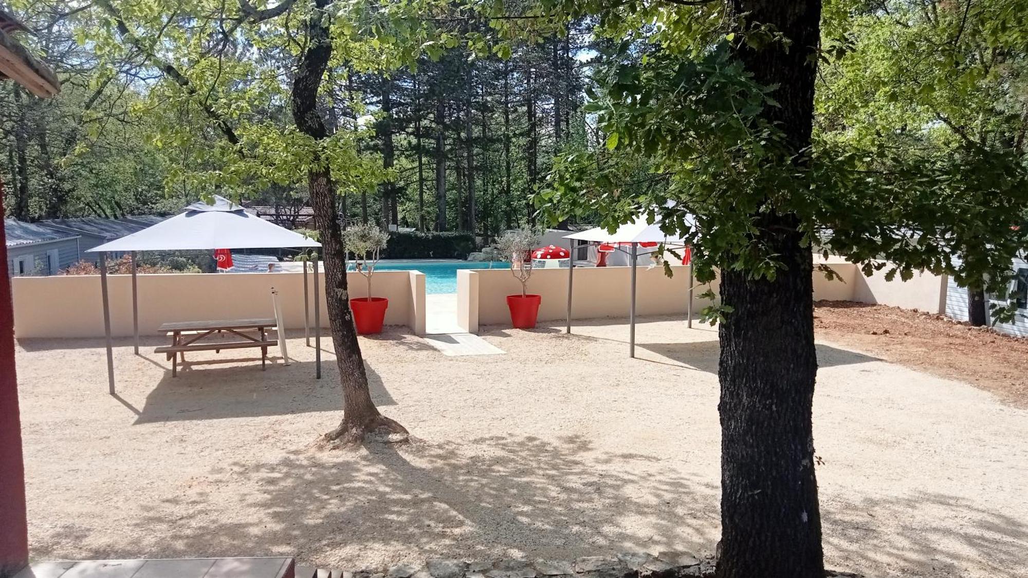 Camping Parc Saint Sauvayre Vagnas Dış mekan fotoğraf